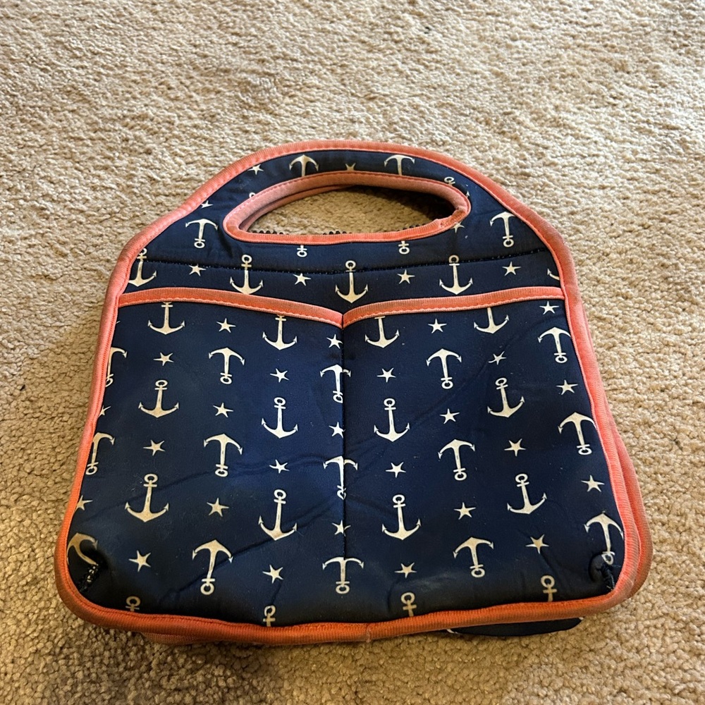 Neoprene Anchor Lunch Tote
